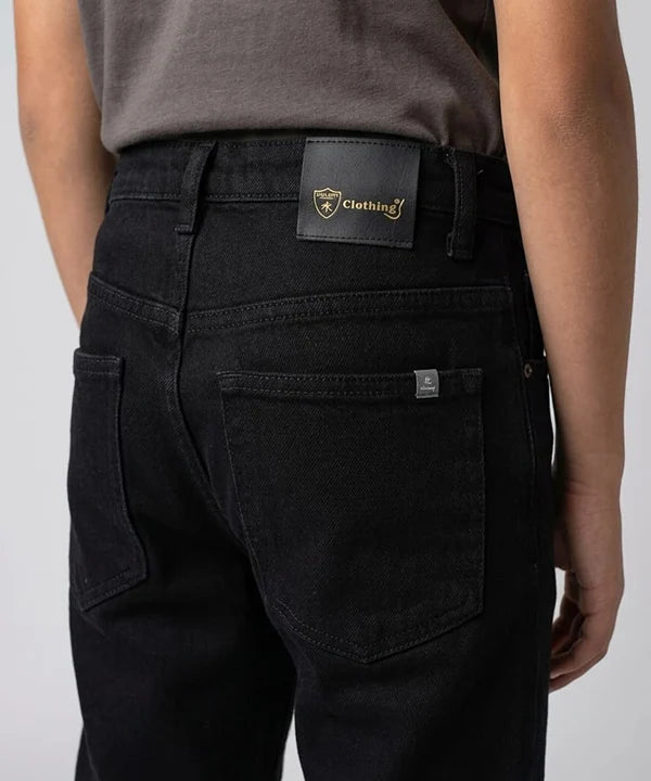 Boys Straight Fit Jeans- BJP-0311 Black