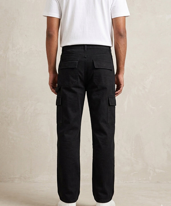 Men's Baggy Carpenter Denim -  Jp-2223 Black - Black - View 3