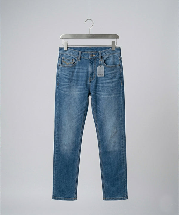 Men's Denim Smart Baggy- JP-2205 Blue - Blue - View 3
