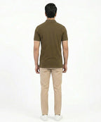 HR Clothing Men's Polo T-Shirt D-Brown TSH-5546