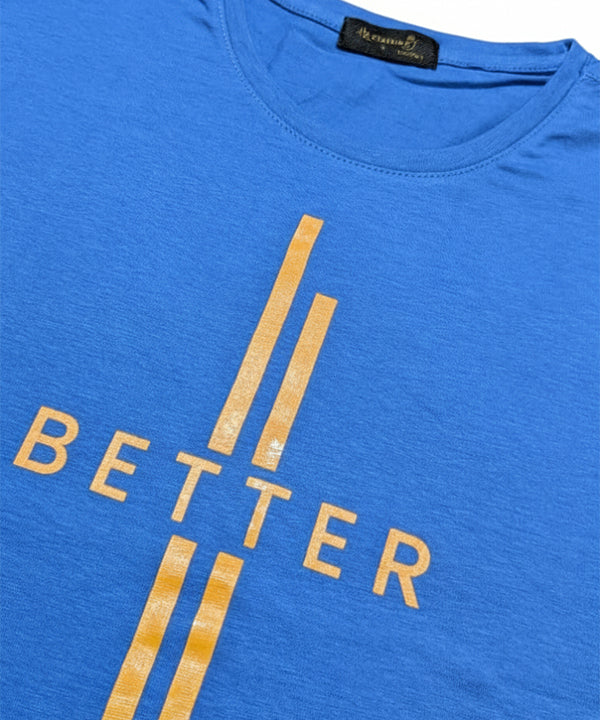 Men’S T-Shirt – Light Blue Tsh-5685 - Blue - View 6