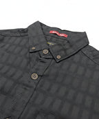 Men's Casual Shirt - Shc-1724 Texture Black