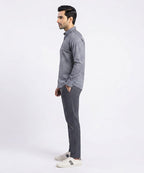 Men's Casual Shirt - Navy Dotted Shc-1717 ORG(H)