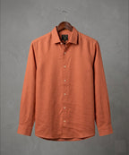 Men's Casual Shirt - Shc-1972 Orange - Orange - View 4
