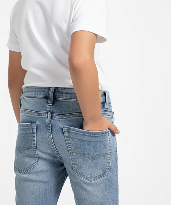 Kids Jeans Pant - L Blue Bjp-0269