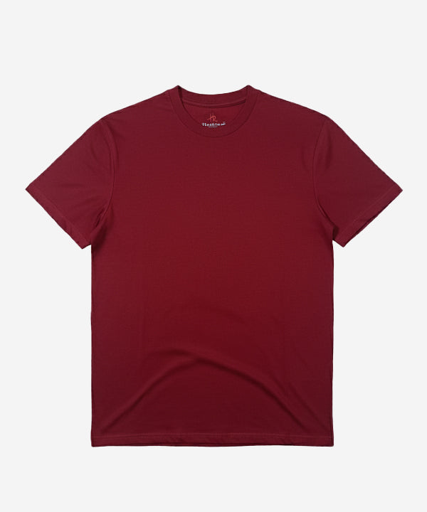 Men’S Basic T-Shirt – Maroon Tsh-5919 - Maroon - View 3