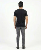 HR Clothing Men’s Printed T-Shirt – Black TSH-5684