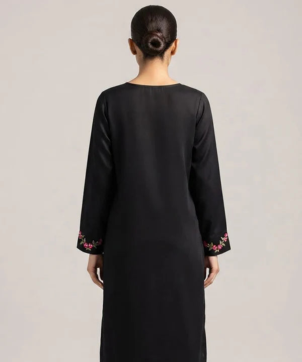 Women's Eastern Black Embroidered 3-piece 0004