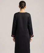 Women's Eastern Black Embroidered 3-piece 0004