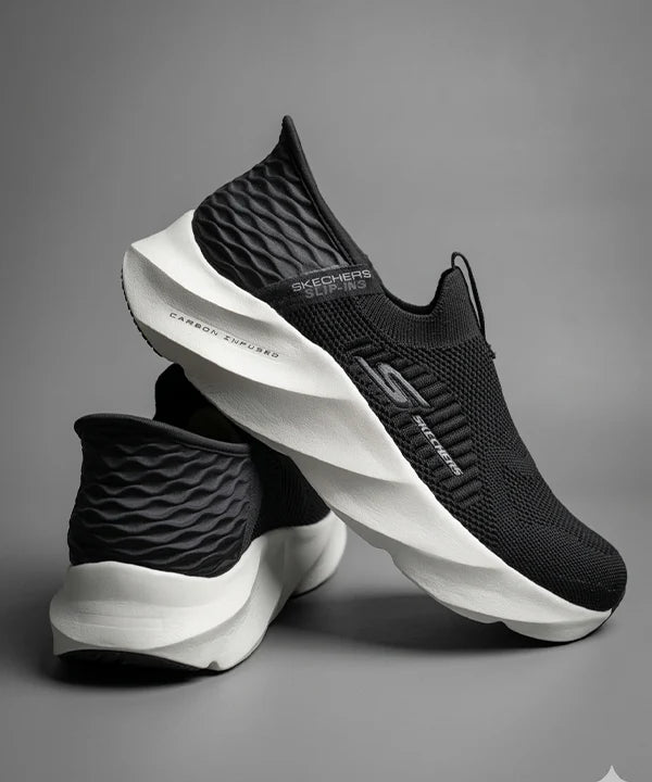 Knit Running Sneakers Fw-0179 Black
