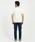 HR Clothing Men’s Printed T-Shirt – White TSH-5879