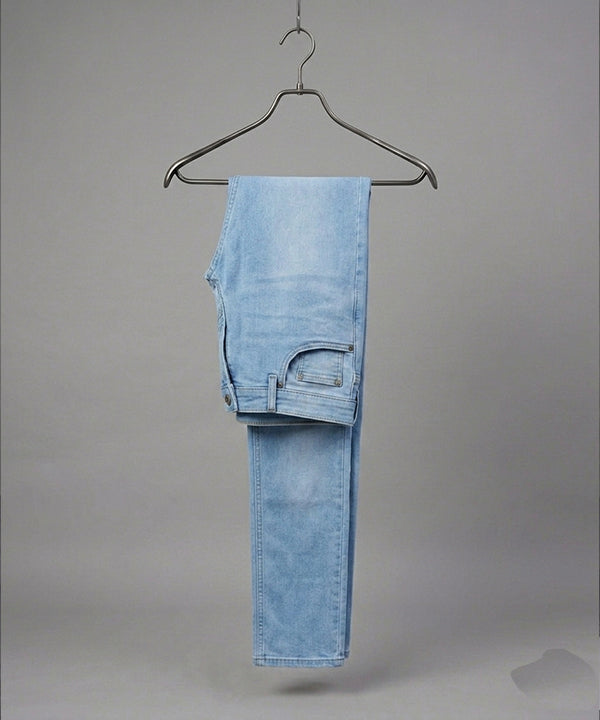 Men's Denim Tailored Fit- JP 2201 Light Blue - Blue - View 4