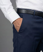 Men'S Dress Pant - Navy Dp-0124 - Navy - View 3
