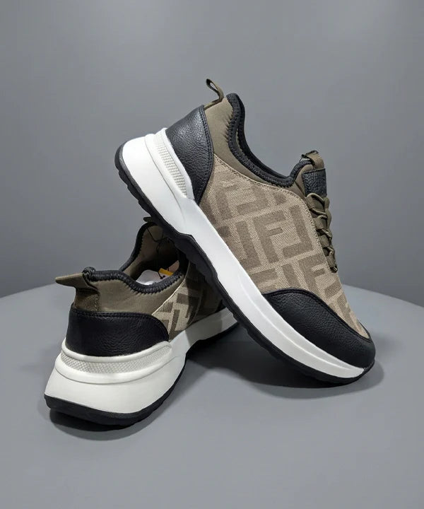 Slip-On Casual Sneakers Fw-0165 Khaki