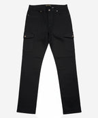 Men'S Cotton Pant 6 Pocket - Black Cp-0542 - Black - View 3