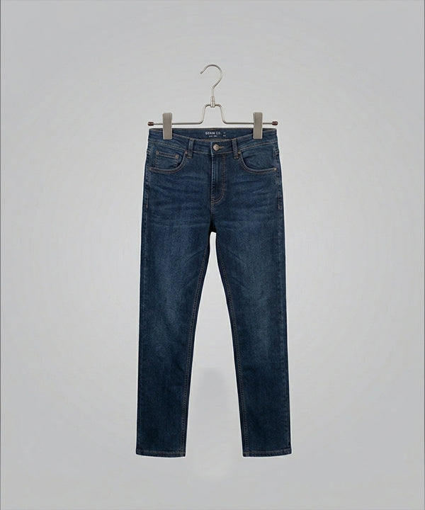 Men's Denim Straight Fit- Jp-2212 Navy - Navy - View 3