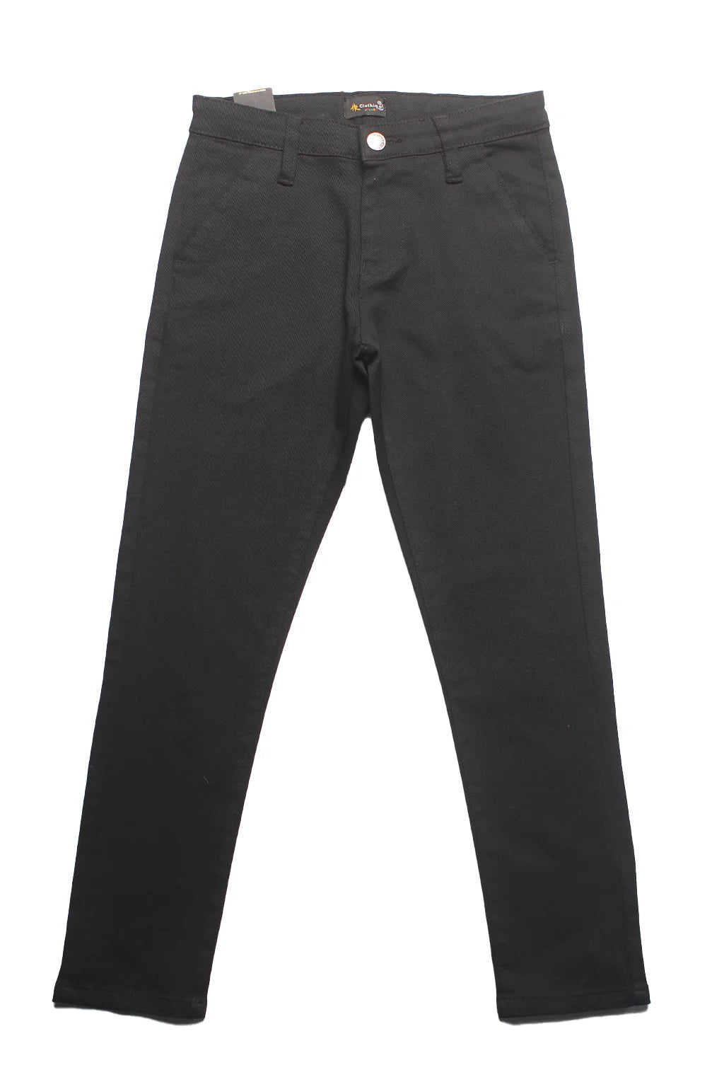 Kids Cotton Chino Pant - Bcp-0037 Black