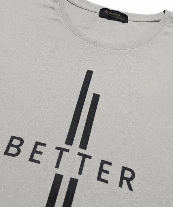 Mens T-Shirt - Light Grey Tsh-5685 - Grey - View 5