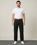 Men's Denim Smart Baggy- JP-2202 Black - Black - View 1