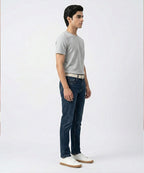 Men's Denim Straight Fit- Jp-2233 Blue - Blue - View 2