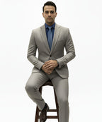 Formal Suit Gst-0122 Coffee - Coffee - View 3