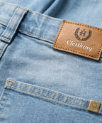 Boys Comfortable Relaxed Fit Baggy Denim jeans - Ice Blue Bjp-0291