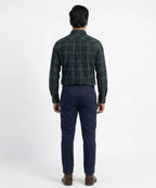 Men's Casual Shirt - Shc-1579 Green Chk