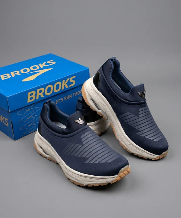 Slip-On Casual Sneakers Fw-0173 Navy