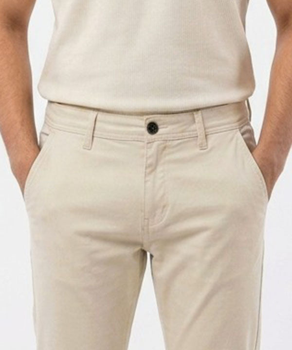 Men'S Chino Straight Fit- Fawn Cp-0551 - Fawn - View 3