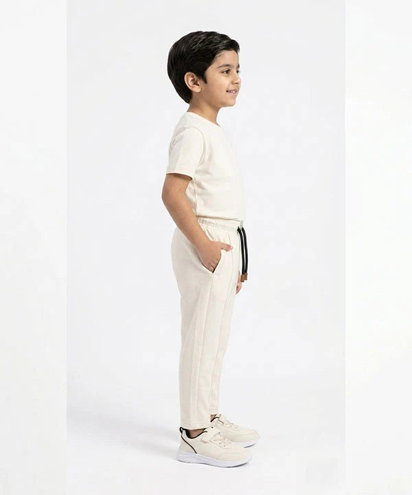 Kids Smart Baggy stretchable premium trouser Fawn BLW-0136