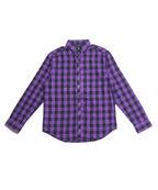 Men's Casual Shirt - Shc-0593 Purple check