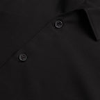 HR clothing Kids Half Sleeves Shirt - Black BSH-0110