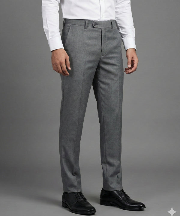 Men'S Dress Pant - D Grey Dp-0121 - Grey - View 3