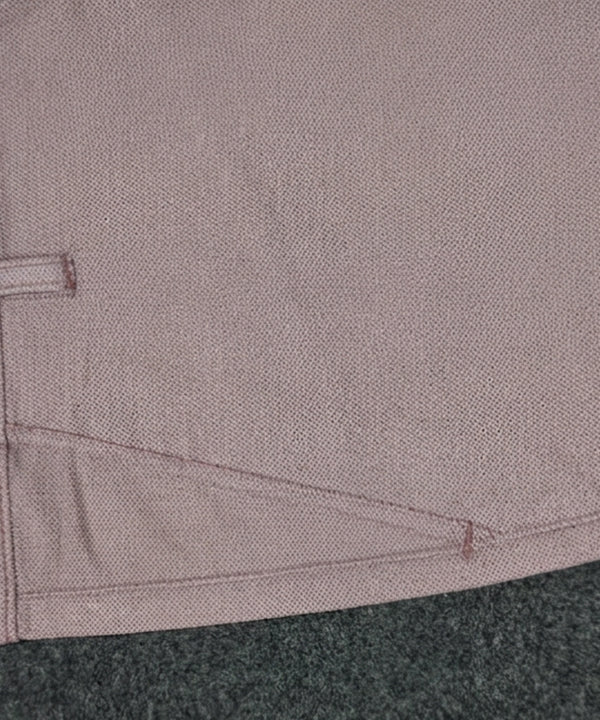 Men’S Summer Cotton Texture Pink Shorts- Br-0105 - Pink - View 3