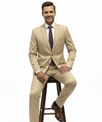 Formal Suit Gst-0124 Coffee - Coffee - View 3