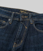 Casual Summer Navy Denim  Shorts- Br-0087 - Navy - View 3