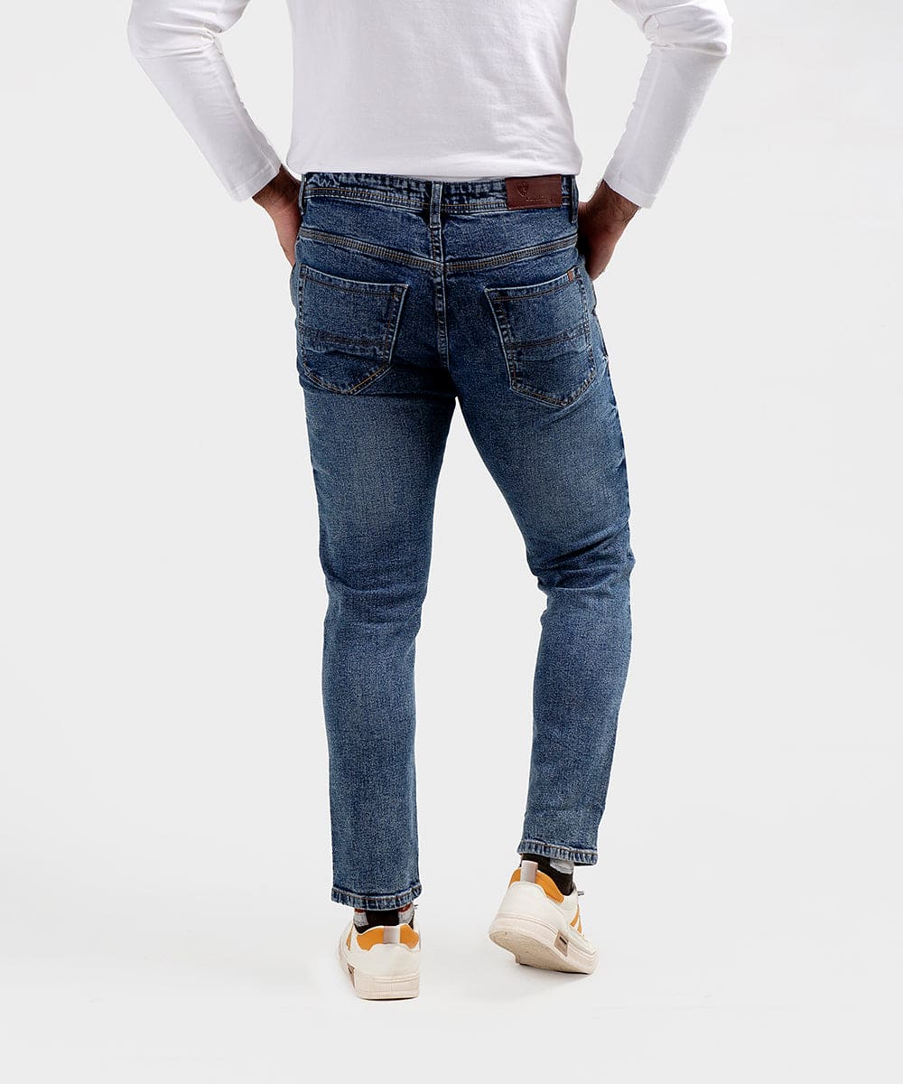 Men's Denim -Wash Blue JP-1847 - Blue - View 3