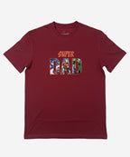 Men’S Super Dad T-Shirt – Maroon Tsh-5921 - Maroon - View 3