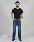 Men's Denim Smart Baggy- JP-2203 Blue - Blue - View 1