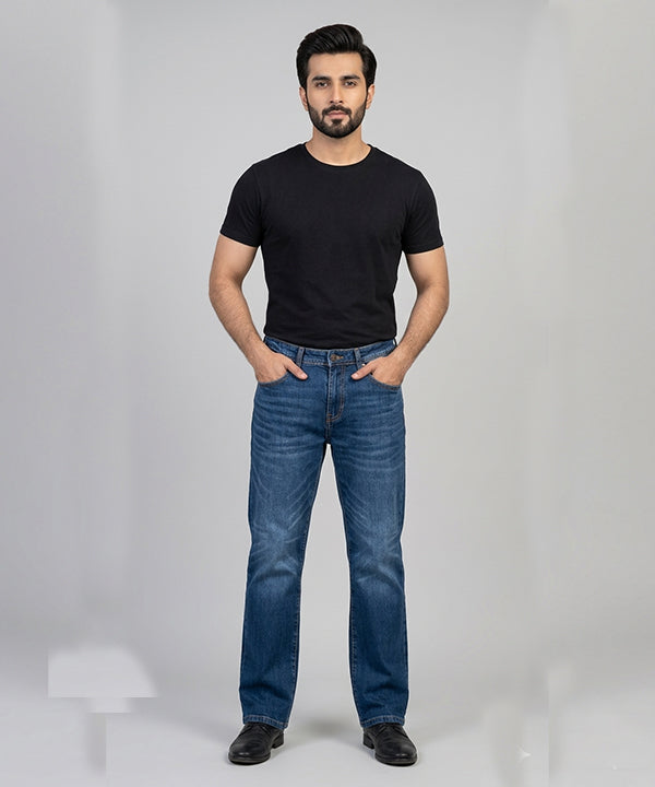 Men's Denim Smart Baggy- JP-2203 Blue - Blue - View 1