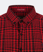 Men's Casual Shirt - Shc-1832 Red Chk (ORG-H)