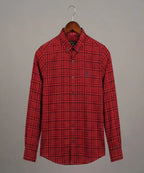 Men's Casual Shirt - Shc-1832 Red Chk (ORG-H)