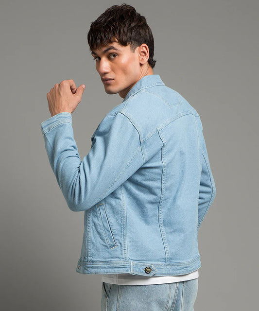 Denim Jacket - Ice Blue
