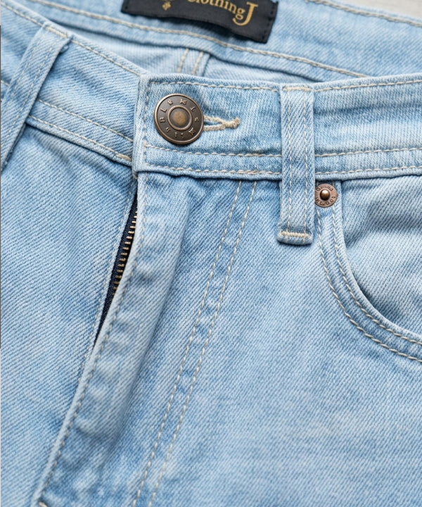 Men's Denim Straight Fit- Jp- 2226 Ice Blue - Blue - View 4