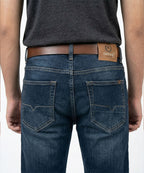 Men's Denim Straight Fit- Jp-2233 Blue - Blue - View 4