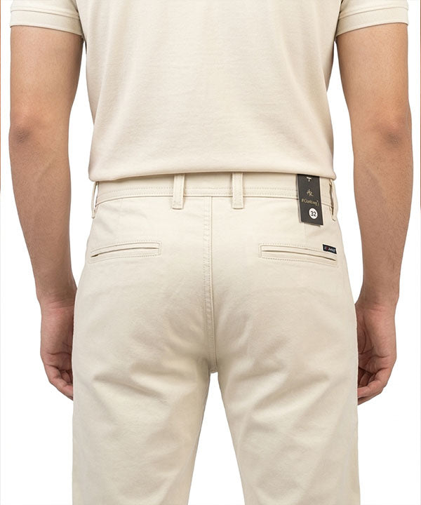Men'S Chino Straight Fit- Fawn Cp-0551 - Fawn - View 4