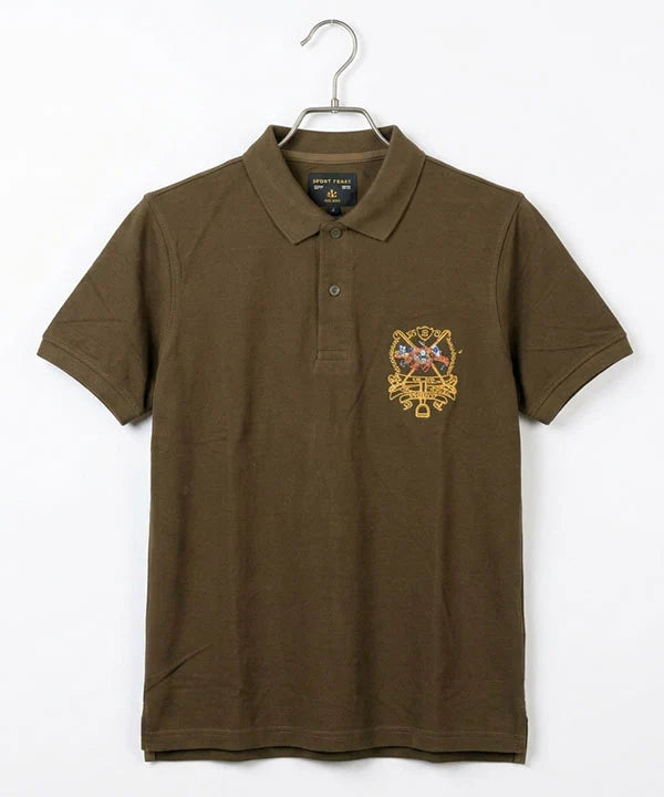 HR Clothing Men's Polo T-Shirt D-Brown TSH-5546