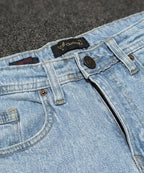 Men's Denim Tailored Fit- JP 2201 Light Blue - Blue - View 5