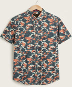 Men's Casual Multi Printed Half Sleves Shc-1778 ( H )