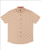 HR clothing Kids Half Sleeves Shirt - Printed Beige BSH-0110